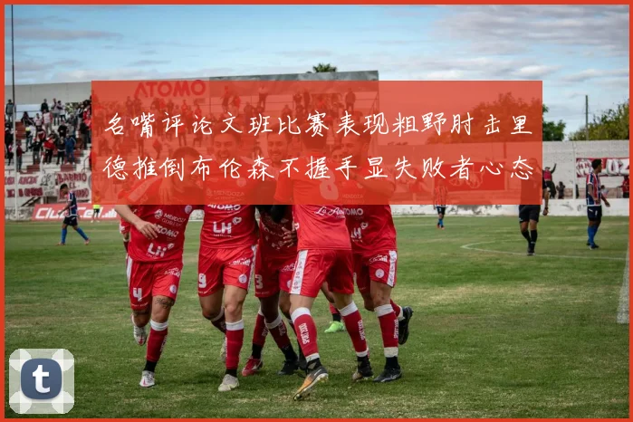 名嘴评论文班比赛表现粗野肘击里德推倒布伦森不握手显失败者心态
